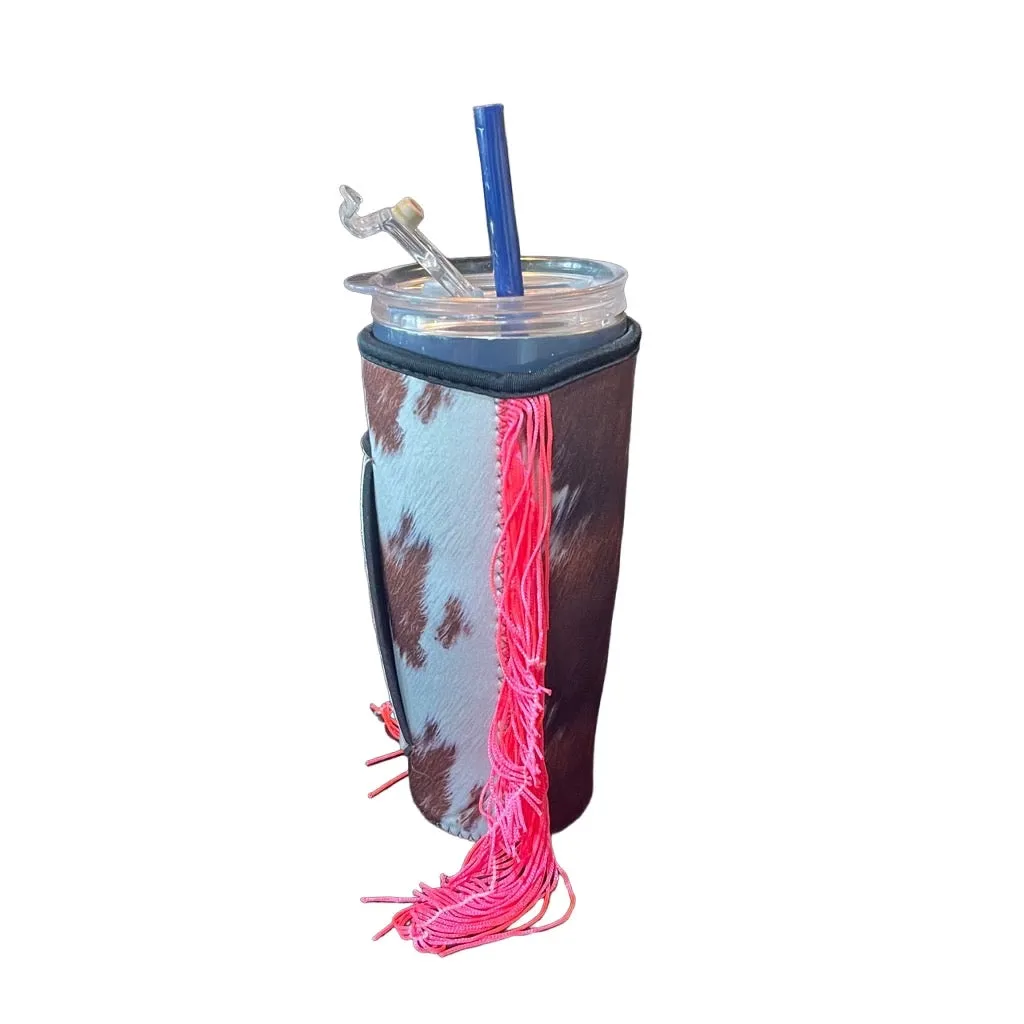 32oz Western Reusable Neoprene Insulated Cup Sleeve
