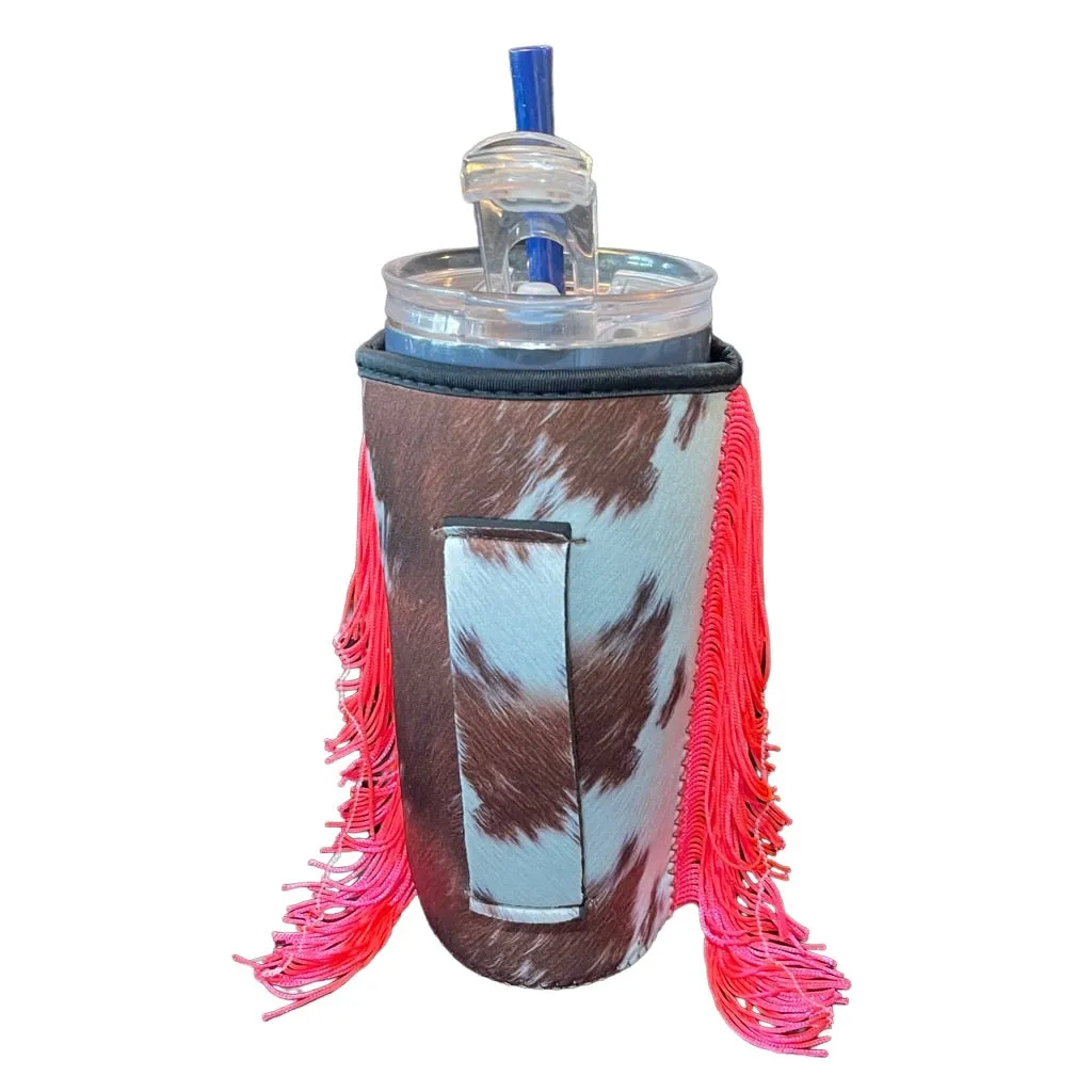 32oz Western Reusable Neoprene Insulated Cup Sleeve