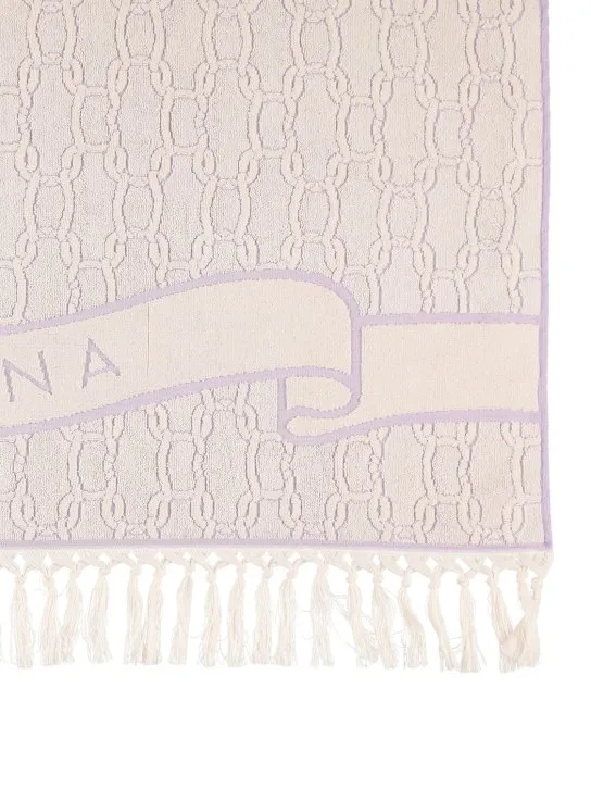 Agnona   Chain jacquard towel 