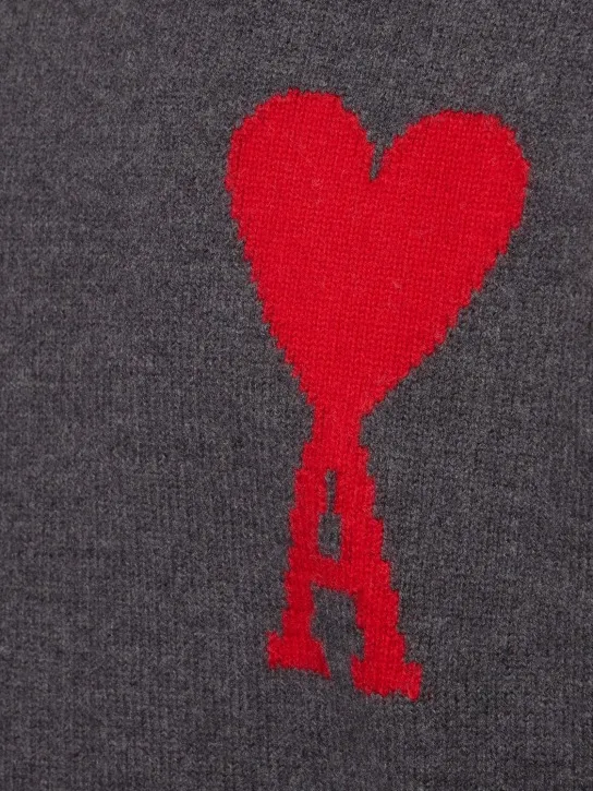 AMI Paris   Adc wool crewneck sweater 