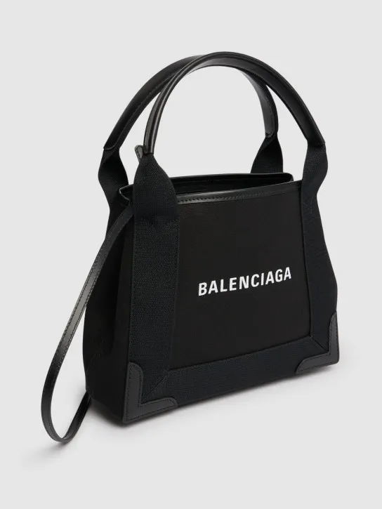 Balenciaga   XS Cabas Navy cotton bag 