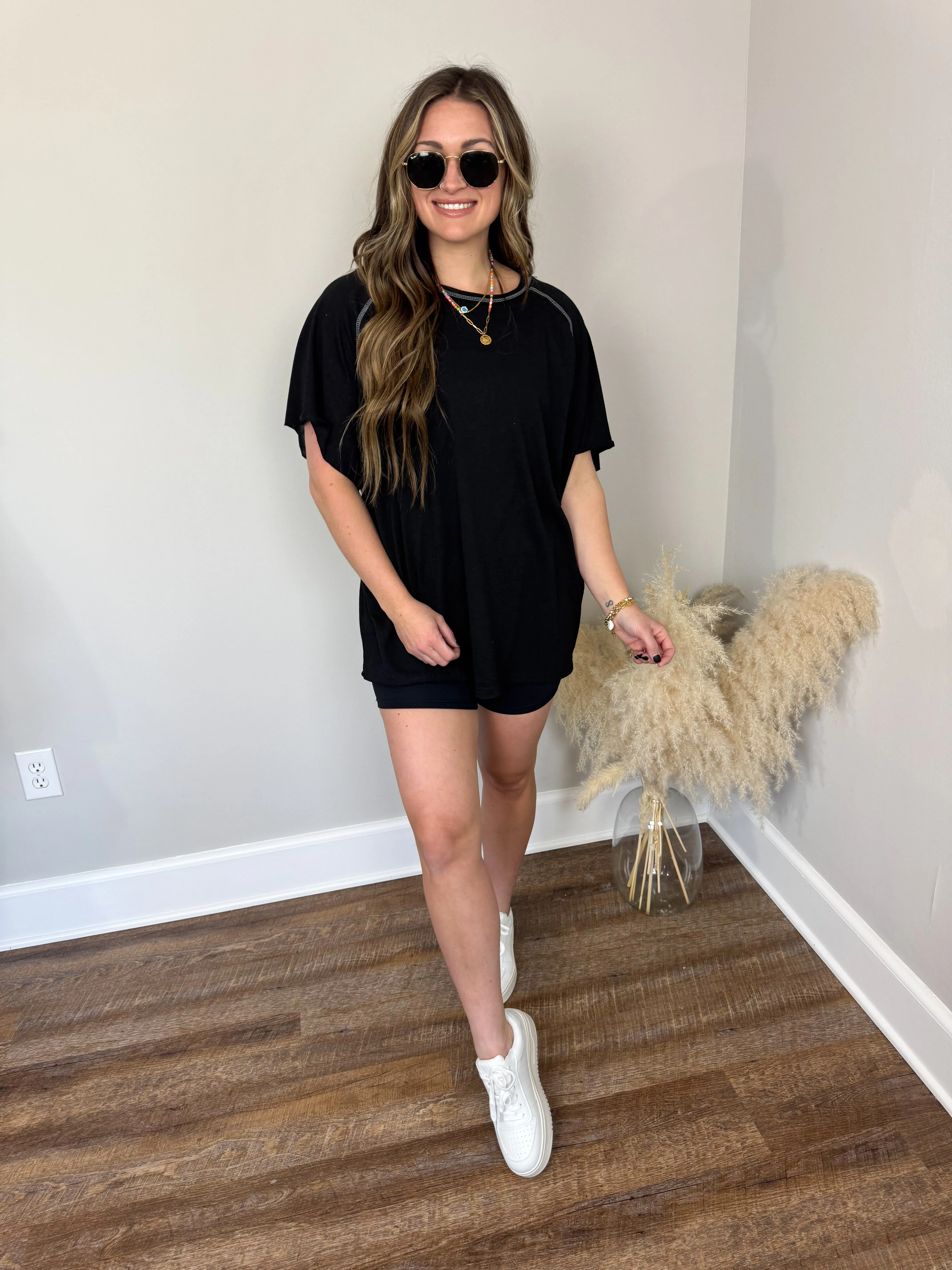Bismarck Oversized T-Shirt | Black