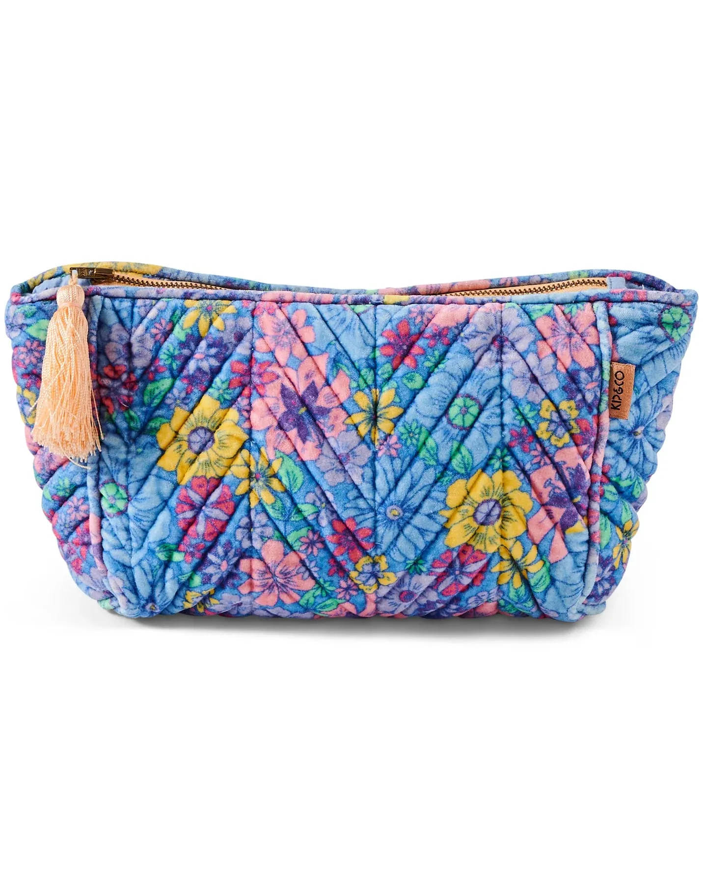 Bunch Of Fun Velvet Toiletry Bag - Kip & Co.