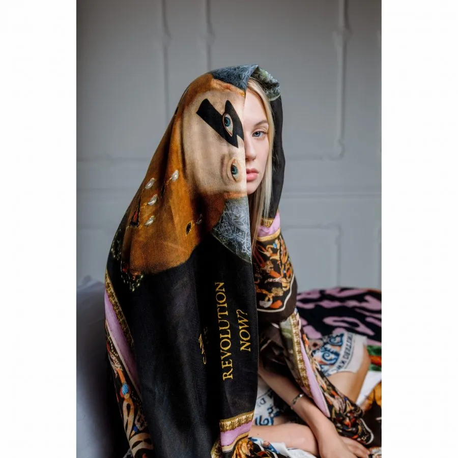 Coreterno " Impatience " - Maxi scarf