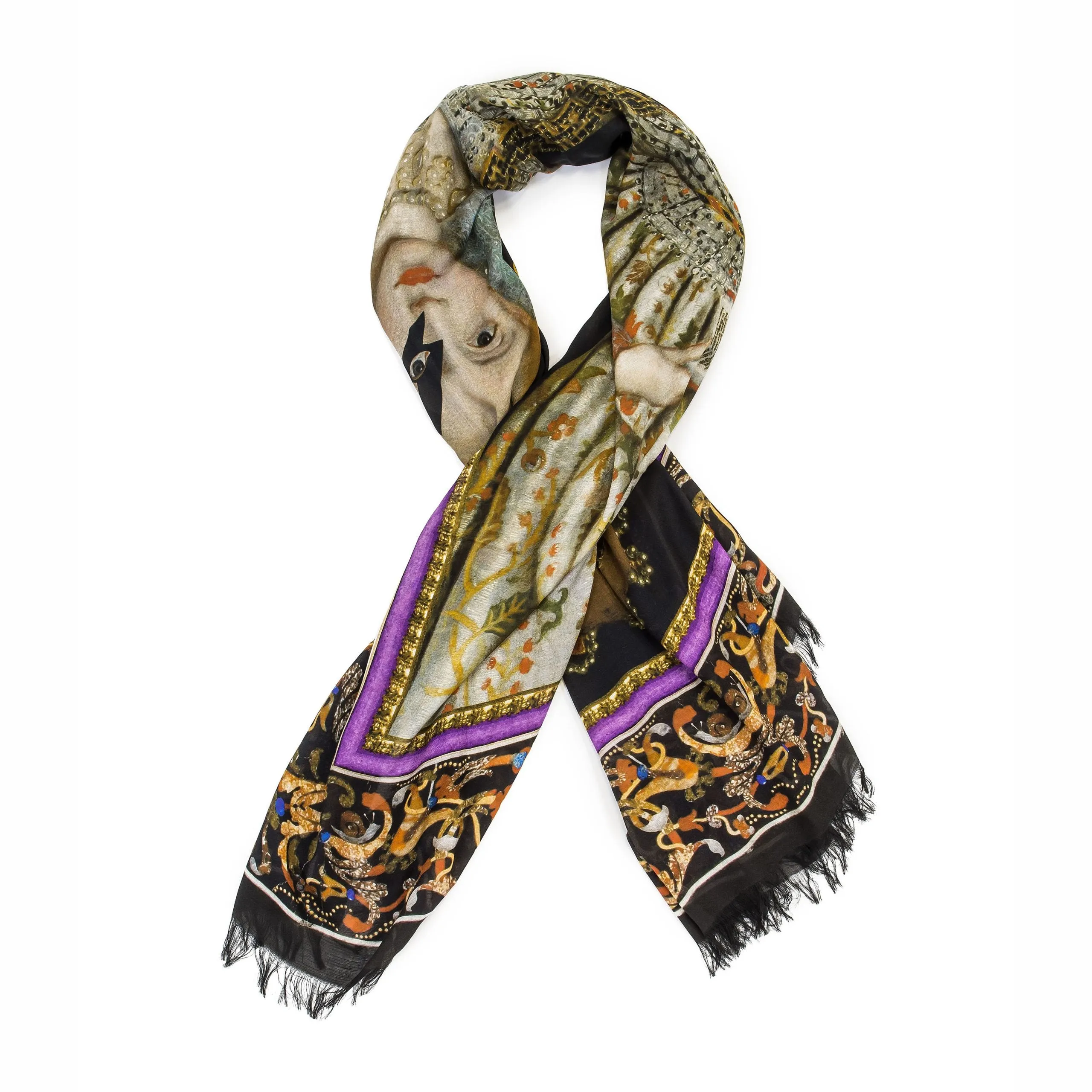 Coreterno " Impatience " - Maxi scarf