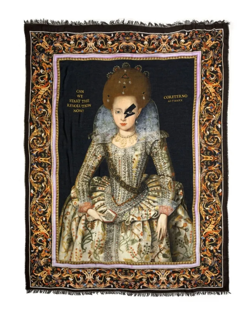 Coreterno " Impatience " - Maxi scarf