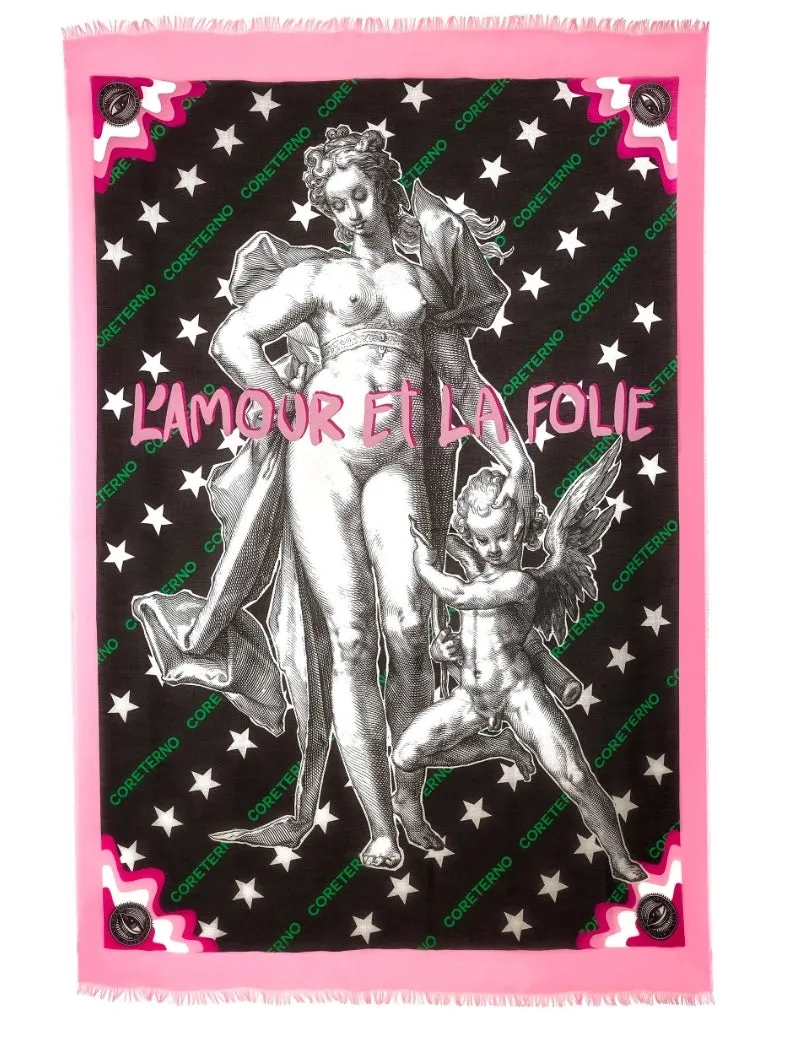 Coreterno " La Folie" - Maxi scarf
