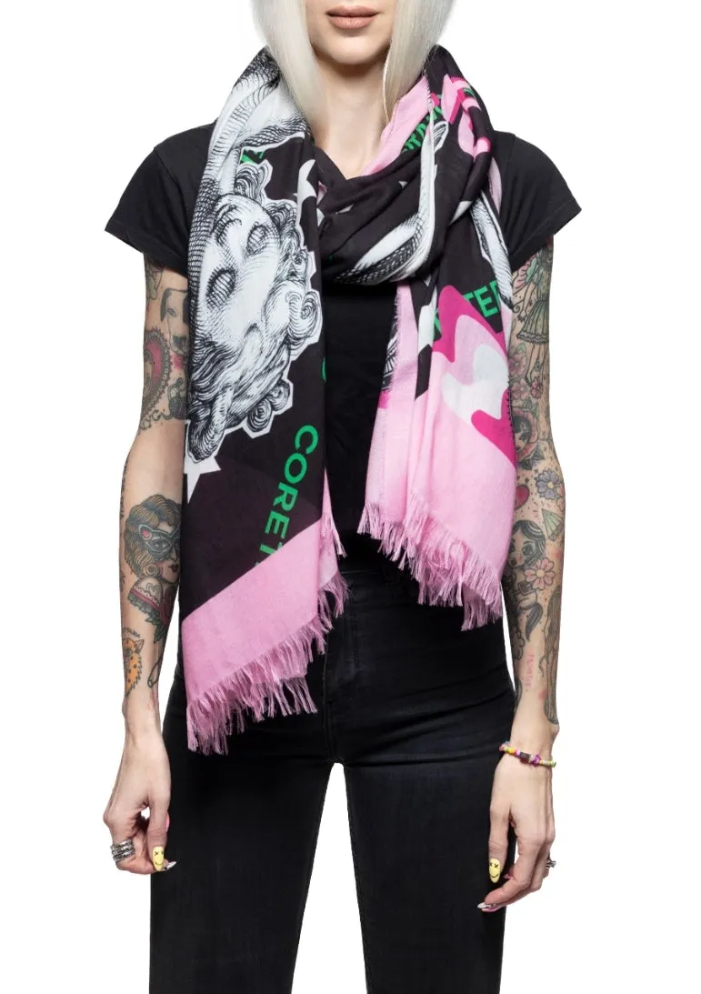 Coreterno " La Folie" - Maxi scarf