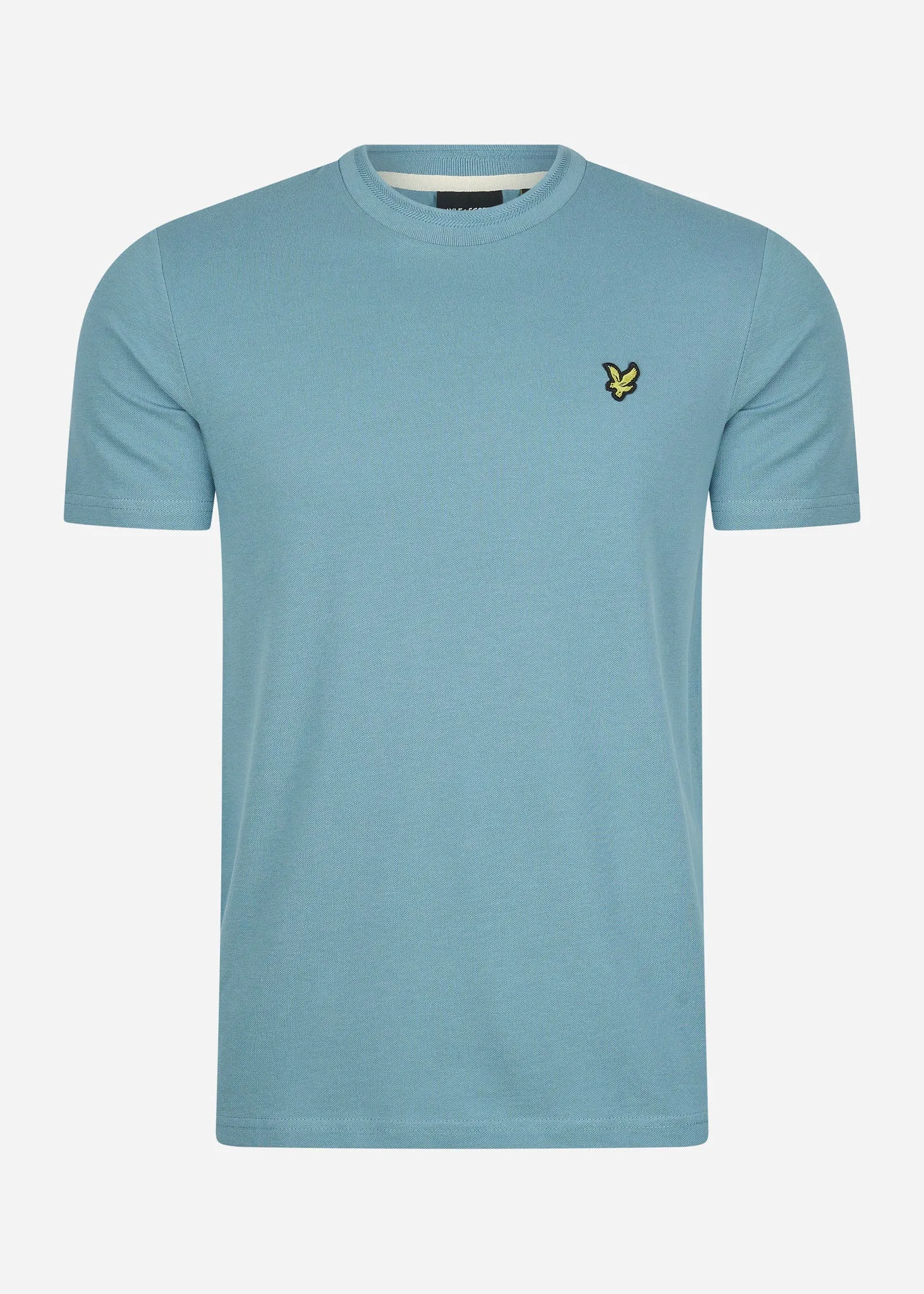 Crest tipped t-shirt - skipton blue