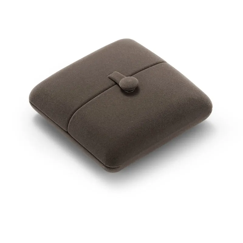 Gray Velvet Bracelet Chain Gift Box H00901