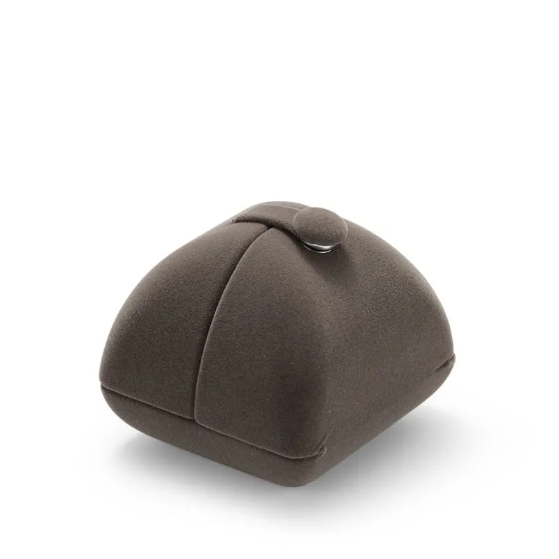 Gray Velvet Ring Gift Box H00901