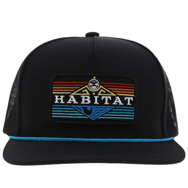 Hooey - "Habitat" Black w/Serape Patch