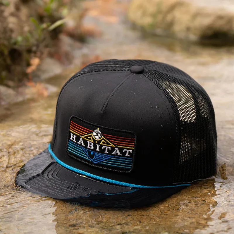 Hooey - "Habitat" Black w/Serape Patch