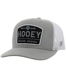 HOOEY "TRIP" GREY/WHITE HAT