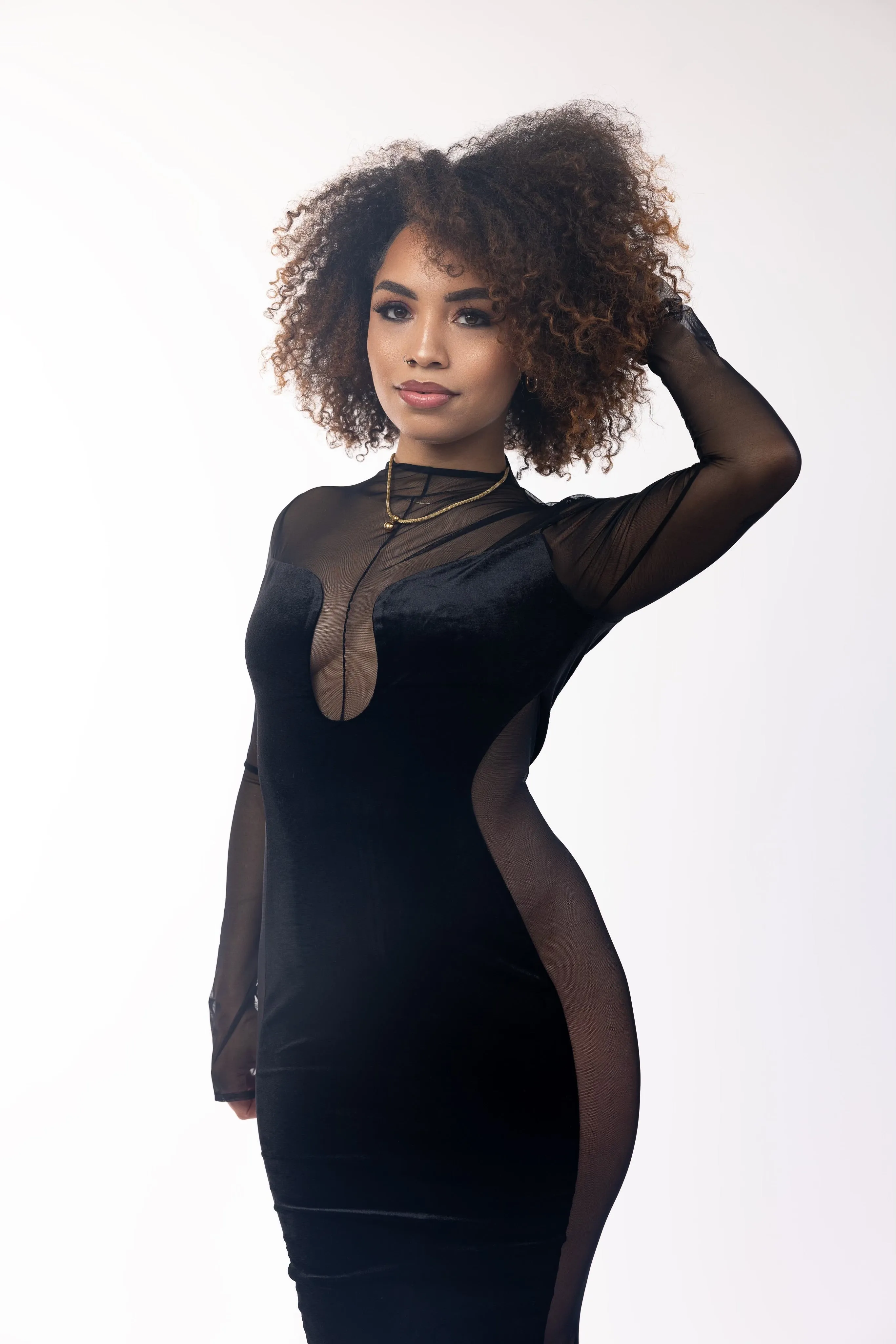 Lilly Velvet Sexy Dress