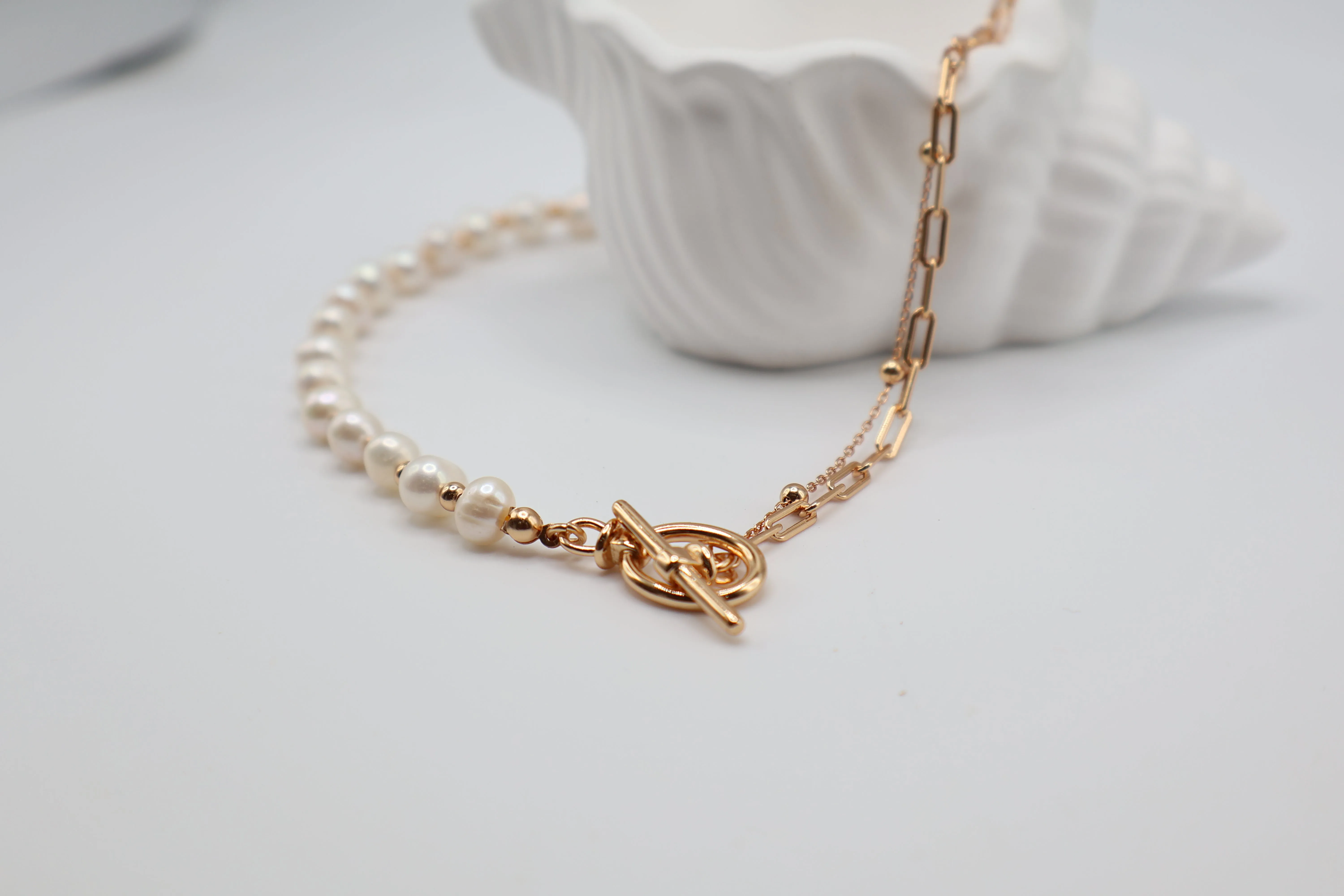 Pearl Link Necklace