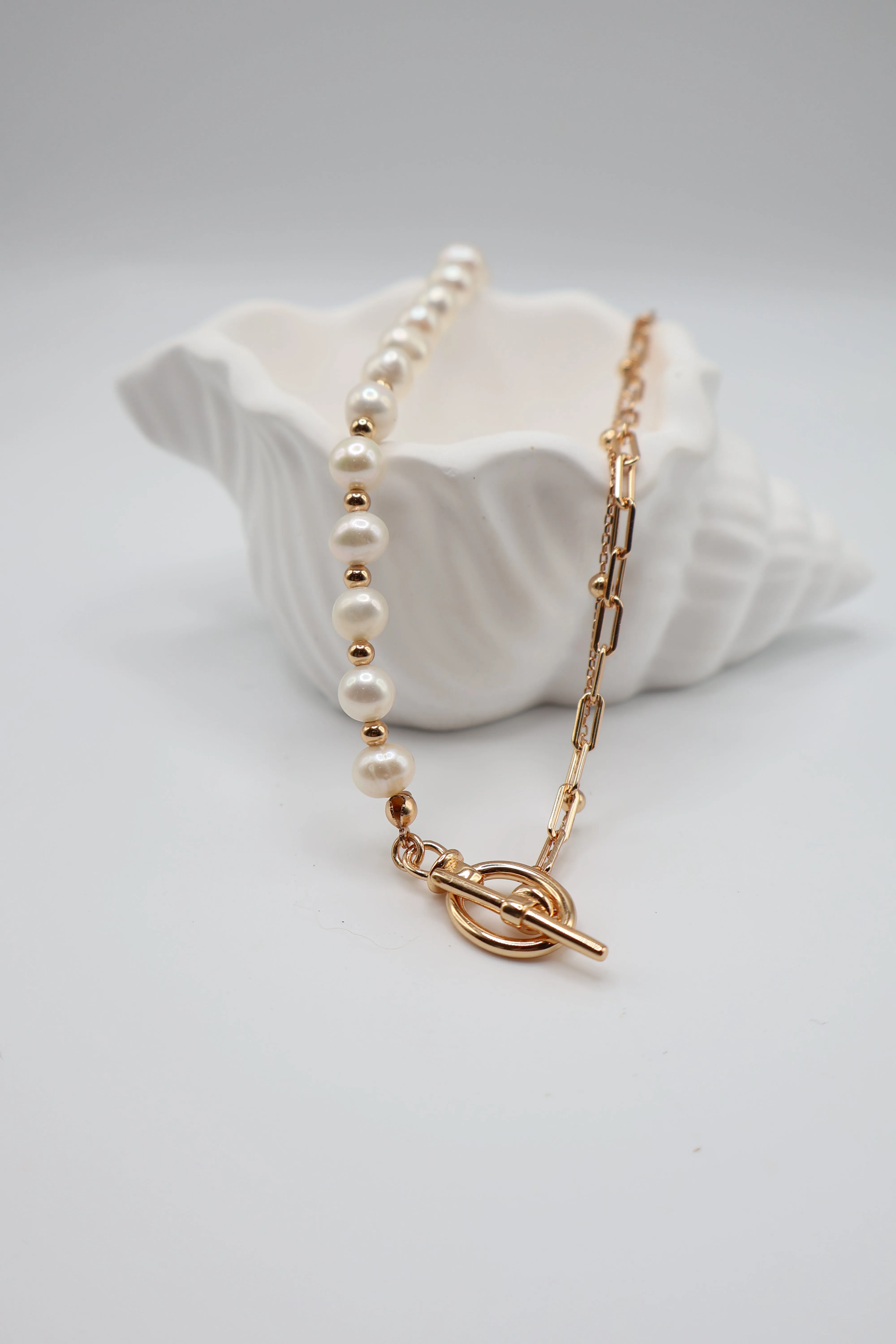 Pearl Link Necklace