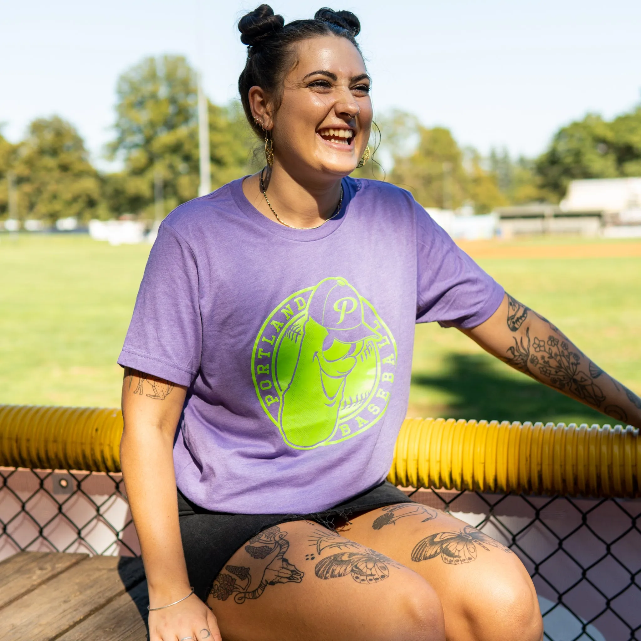 Purple Badge T-Shirt