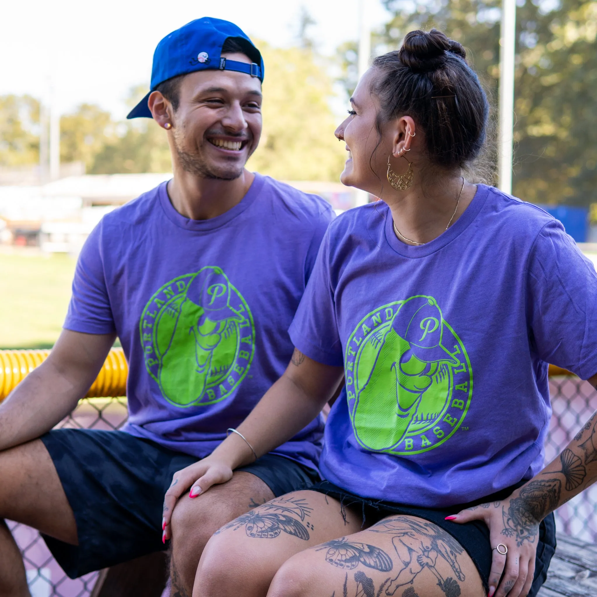 Purple Badge T-Shirt