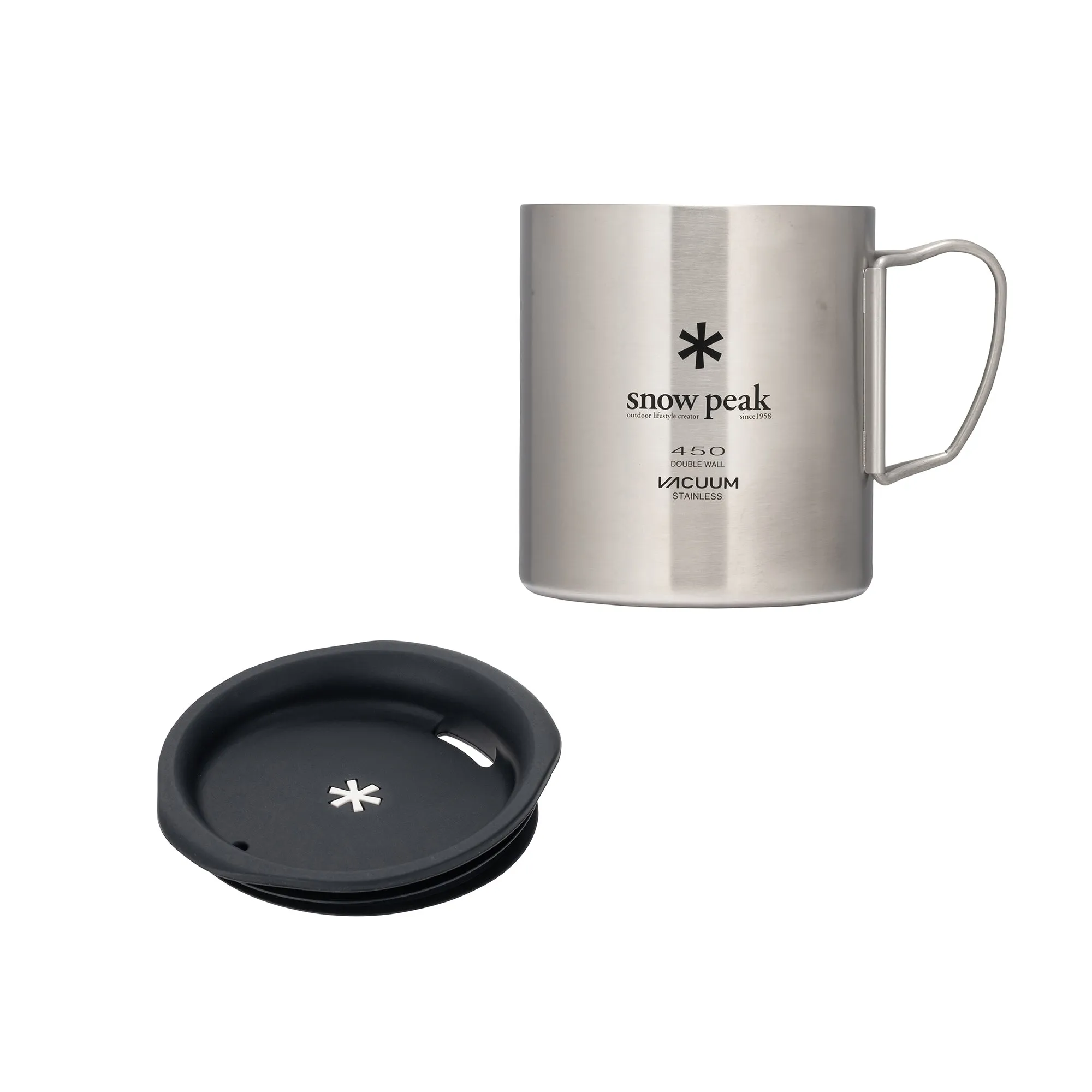 Stainless Vacuum-Insulated Mug Set in 450ml