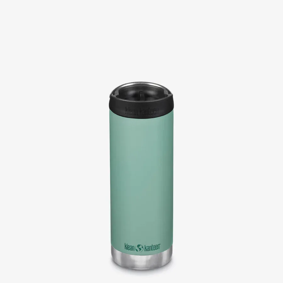 TKWide 16oz Insulated Coffee Tumbler with Café Cap