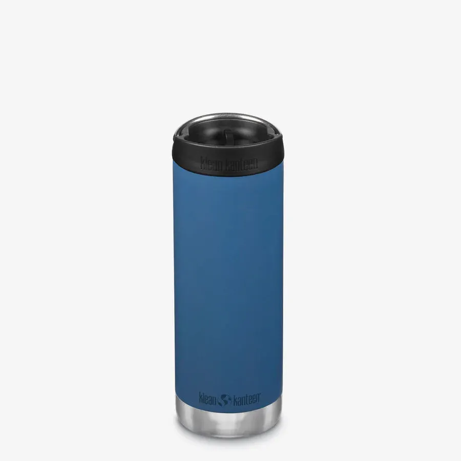 TKWide 16oz Insulated Coffee Tumbler with Café Cap