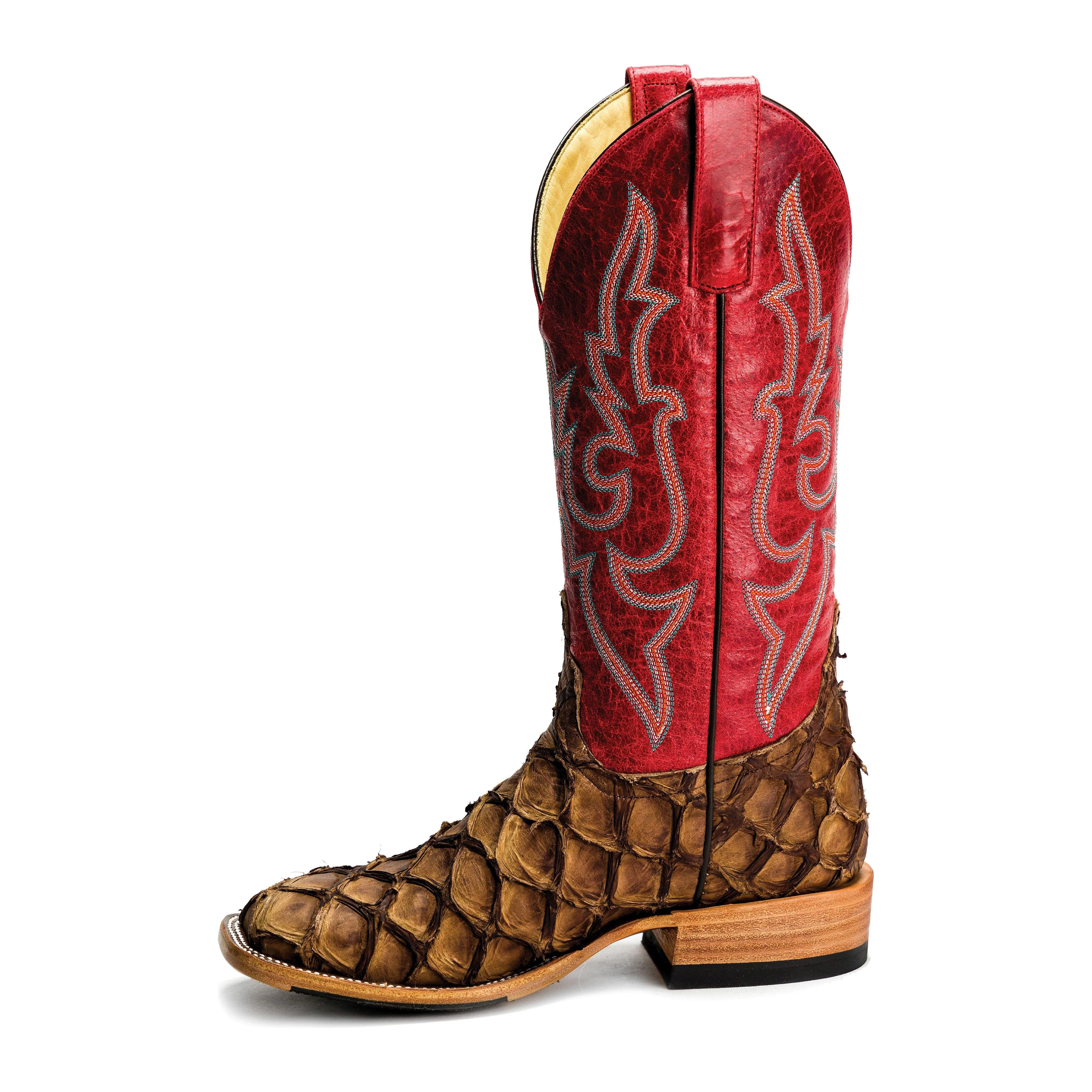 Women's Macie Bean Cigar Matte Big Bass with Red Sinsation Top M2007